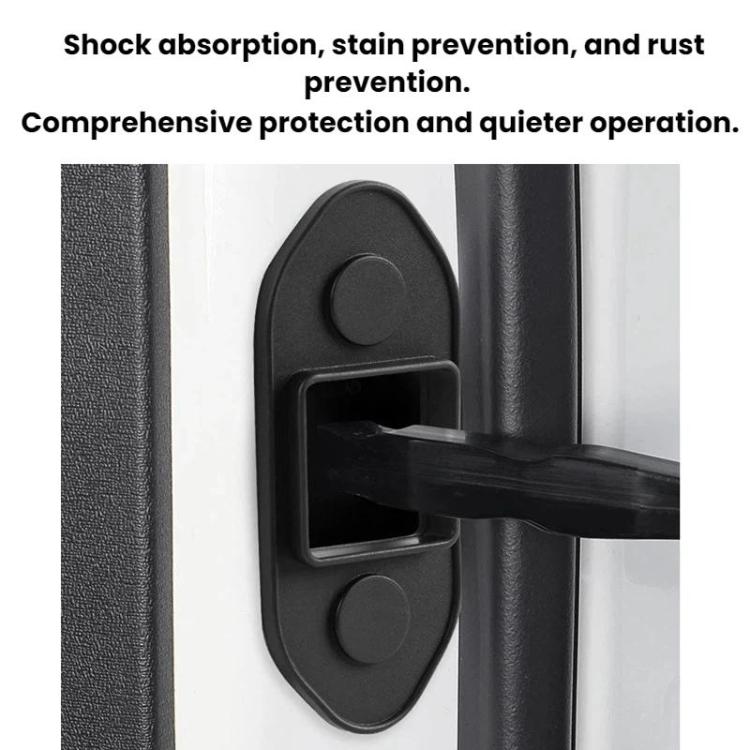 For Leapmotor C10 / C16 4pcs /Set Silicone Protective Cover Door Limiters