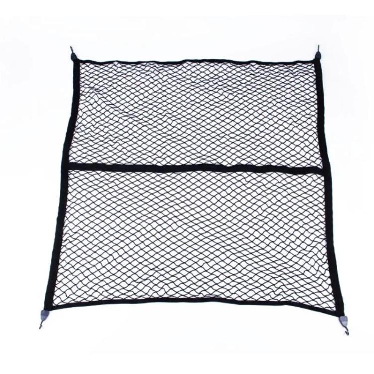Single-Layer Storage Securing Netting For Pickup Truck Trunks - Black