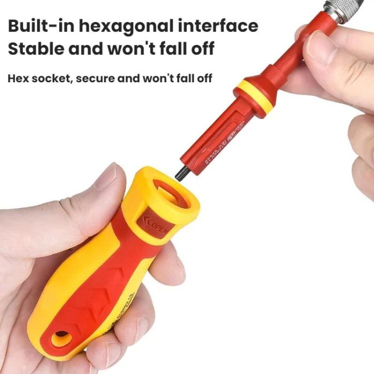 18pcs /Set Multi-Purpose Telescopic Screwdriver Tester Bit Combination - M18