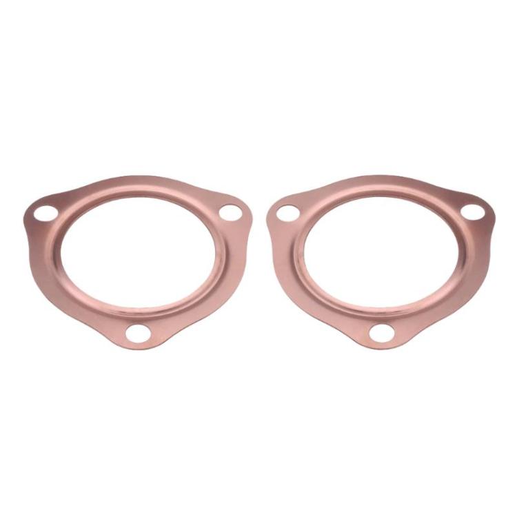 For Chevrolet SBC 302 / 305 2pcs Exhaust Manifold Gasket Copper, Spec: 2.5 inch