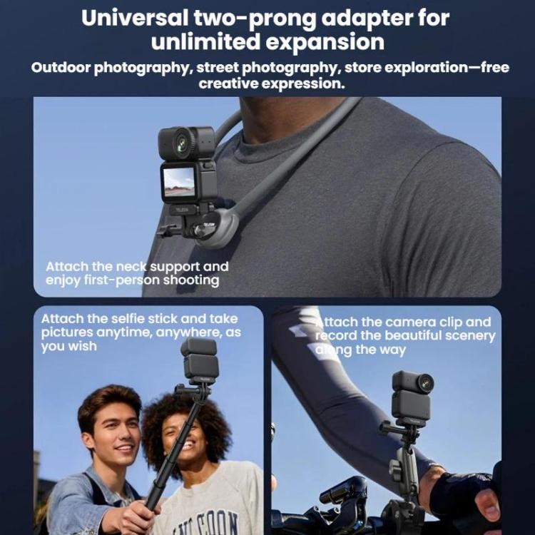 For DJI Osmo Nano TELESIN Magnetic Quick-Release Base - Basic