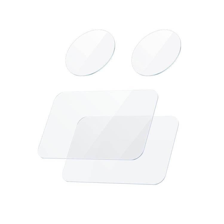 For DJI Osmo Nano TELESIN Tempered Glass Screen Protector + Camera Lens Soft Film - 2sets