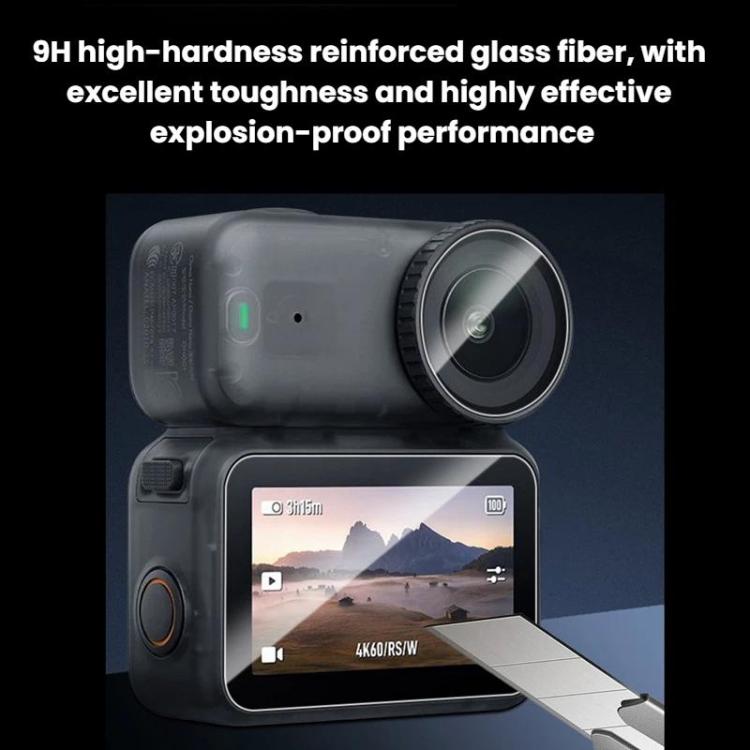 For DJI Osmo Nano CYNOVA HD Scratch-Resistant Tempered Glass Screen Protector - 2sets