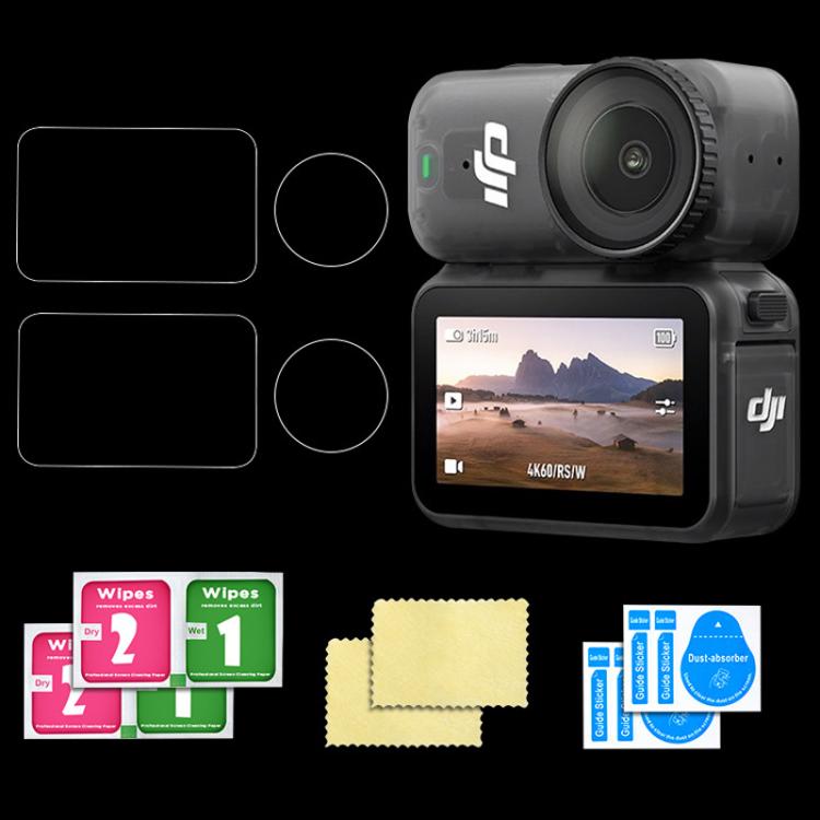 For DJI Osmo Nano CYNOVA HD Scratch-Resistant Tempered Glass Screen Protector - 2sets