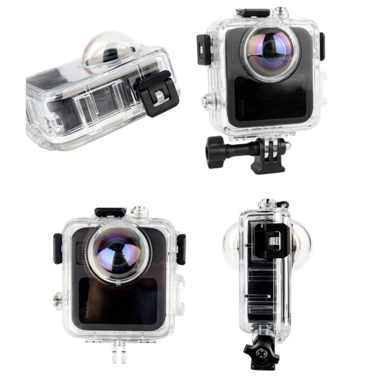 For GoPro MAX2 Waterproof Housing 50m Dive Case Anti-Fog Protective Shell