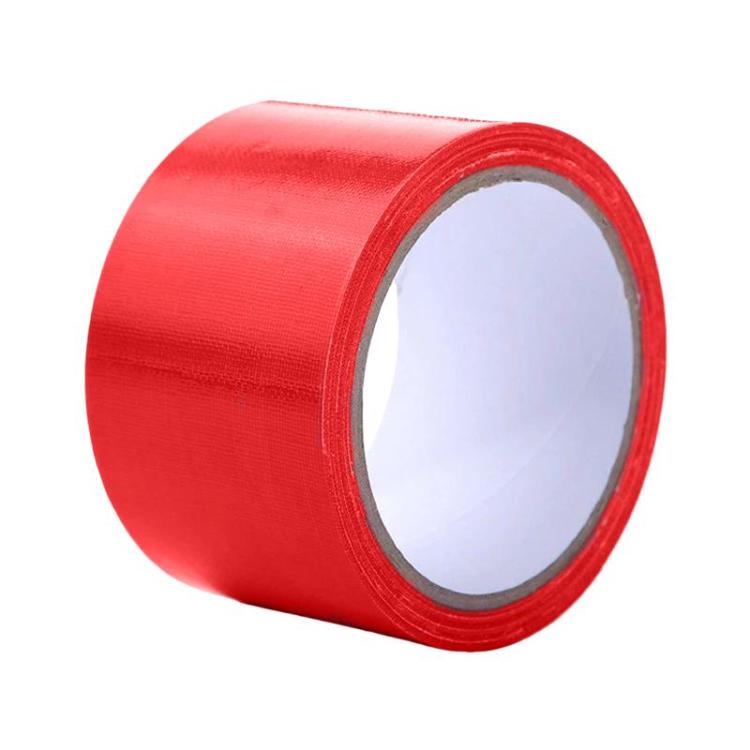 Wear-resistant Cloth-based Adhesive Tape Waterproof Floor Covering, Size: 0.5 x 20m - Red