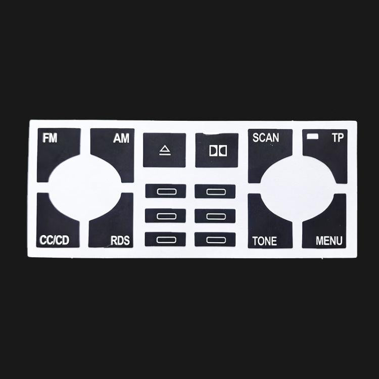 Automotive Button Crack Repair Sticker Set For Audi A4 / B6 / B7 / A6 / A2 / A3, Style: 2