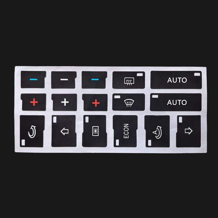 Automotive Button Crack Repair Sticker Set For Audi A4 / B6 / B7 / A6 / A2 / A3, Style: 2