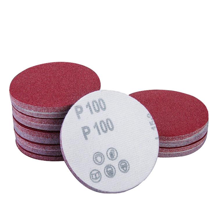 102pcs 1 Inch Flocked Sandpaper Sheets Sanding Disc Pad 3.175mm Round Shank Polishing Kit For Metal & Jade Polishing