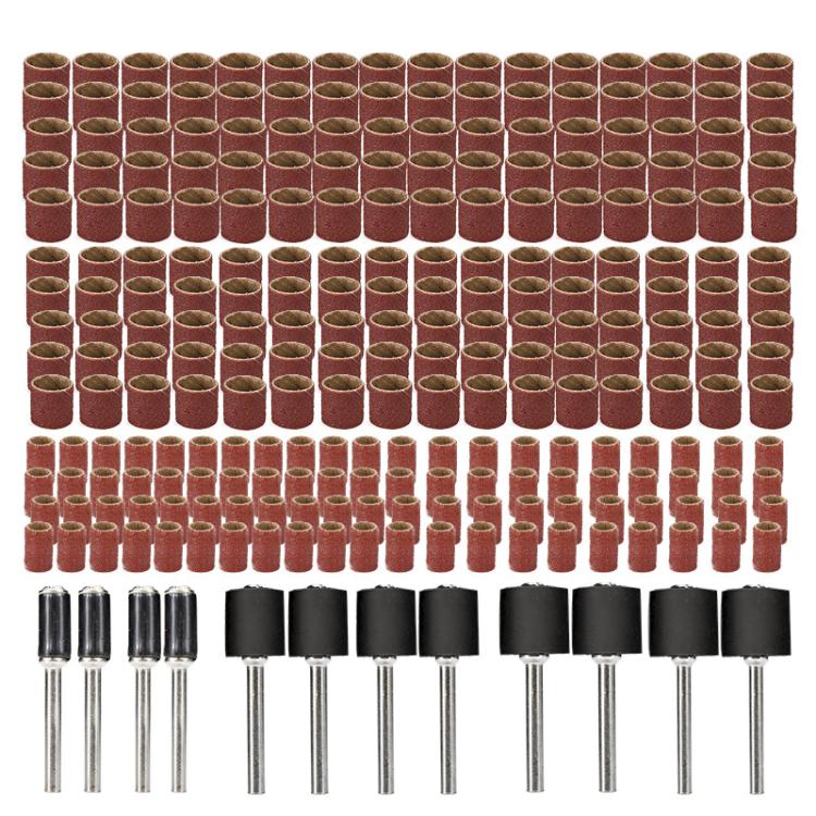 252pcs Electric Grinding Head Sanding Rings Polishing Tool Set For Wood Metal