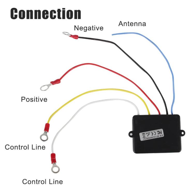 CY-3K0 12V 24V Universal Wireless Winch Remote Control With Switch