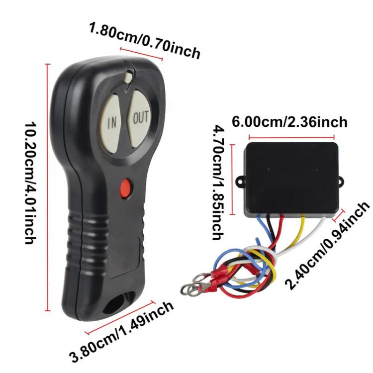 CY-3K0 12V 24V Universal Wireless Winch Remote Control With Switch