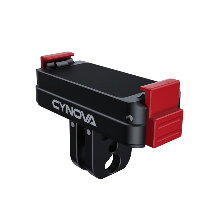 For DJI Osmo Action 6/Nano CYNOVA Magnetic Quick Release Mount Adapter - Black