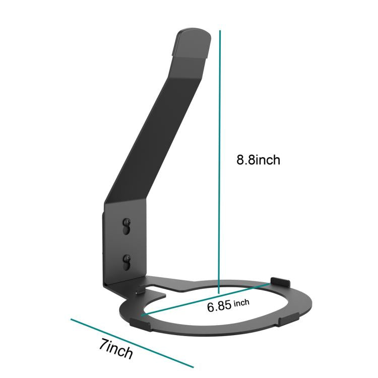 For Sonos Move 1 / Move 2 Speakers Wall Hanging Rack - Black