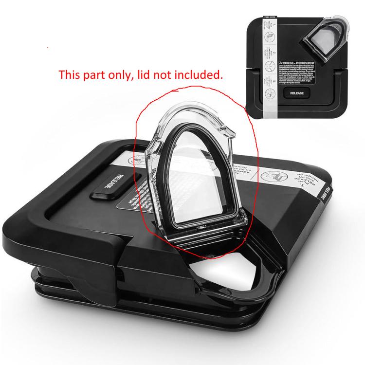 Spout Cover For Ninja Blender 72OZ Pitchers New Locking Lid Compatible with BL610 / BN751 / BN801 Models - Clear