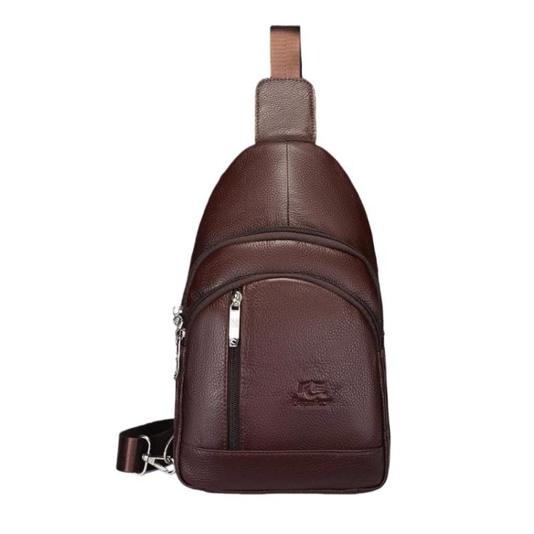 Bapaikce 1161 Men Casual Chest Bag Wear-Resistant Large-Capacity Single Shoulder Crossbody Bag