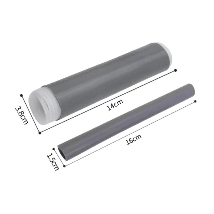 Frying Pan Handle Heat Insulation Sleeve Iron Pan Handle Anti-Scald Rubber Cover, Size: Medium