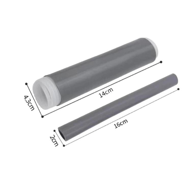 Frying Pan Handle Heat Insulation Sleeve Iron Pan Handle Anti-Scald Rubber Cover, Size: Large