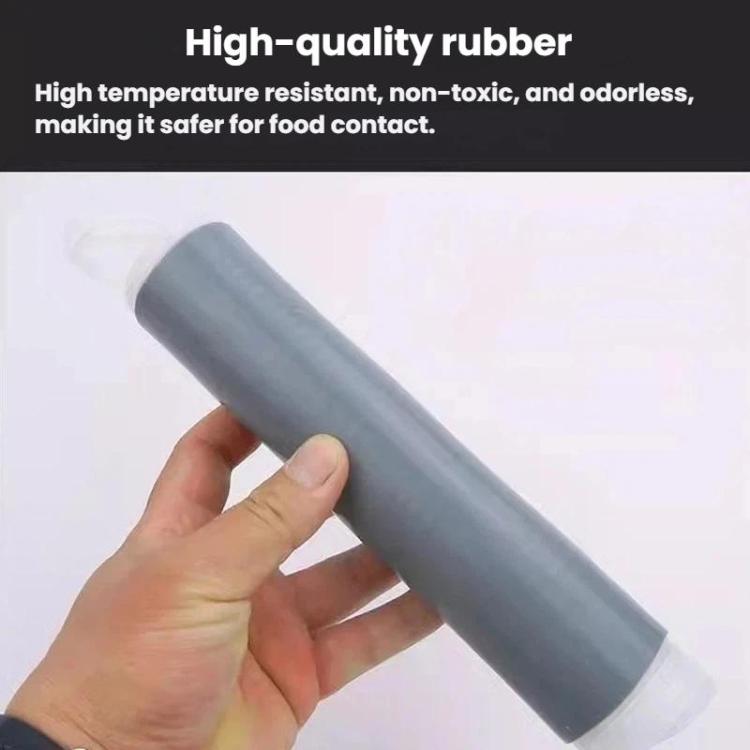 Frying Pan Handle Heat Insulation Sleeve Iron Pan Handle Anti-Scald Rubber Cover, Size: Medium