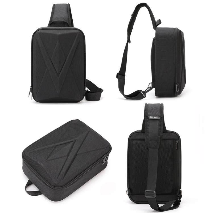 For DJI Neo 2 BKano Smooth Fly Kit Organizer Bag Chest Crossbody Bag - Black