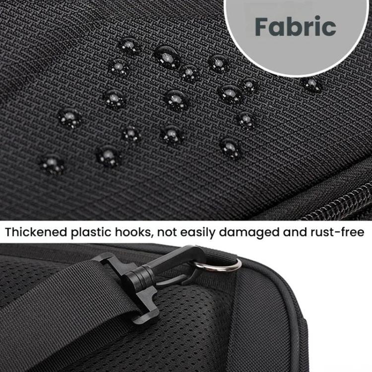 For DJI Neo 2 BKano Smooth Fly Kit Organizer Bag Chest Crossbody Bag - Black