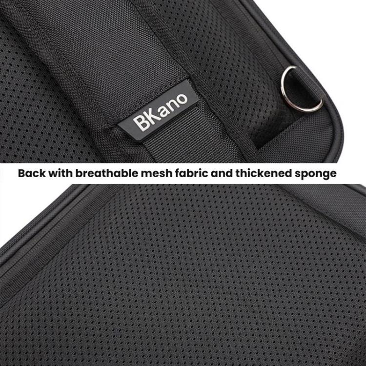 For DJI Neo 2 BKano Smooth Fly Kit Organizer Bag Chest Crossbody Bag - Black