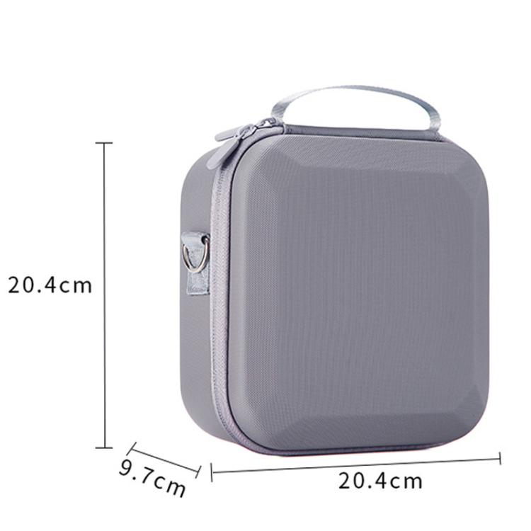 For DJI Neo 2 Host Hard Case Organizer Outdoor Portable Storage Bag - Gray