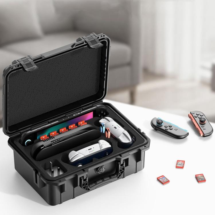 For Nintendo Switch 2 STARTRC GAMES Moisture-proof Waterproof Storage Box Explosion-proof Suitcase, No Shoulder Strap - Black