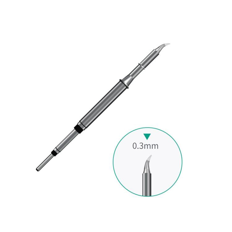 C115 Series Nano-Coated Soldering Tip For JBC T115 Handle Long Life Cartridge C115-IS Chisel Bent