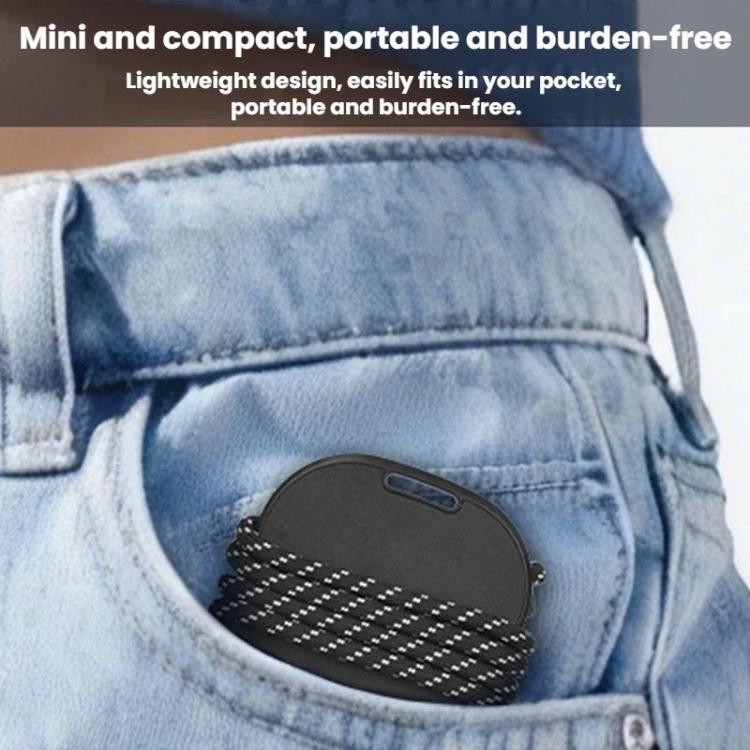 For Insta360 GO Ultra Flymile Magnetic Neck Clip Camera Mount - Black