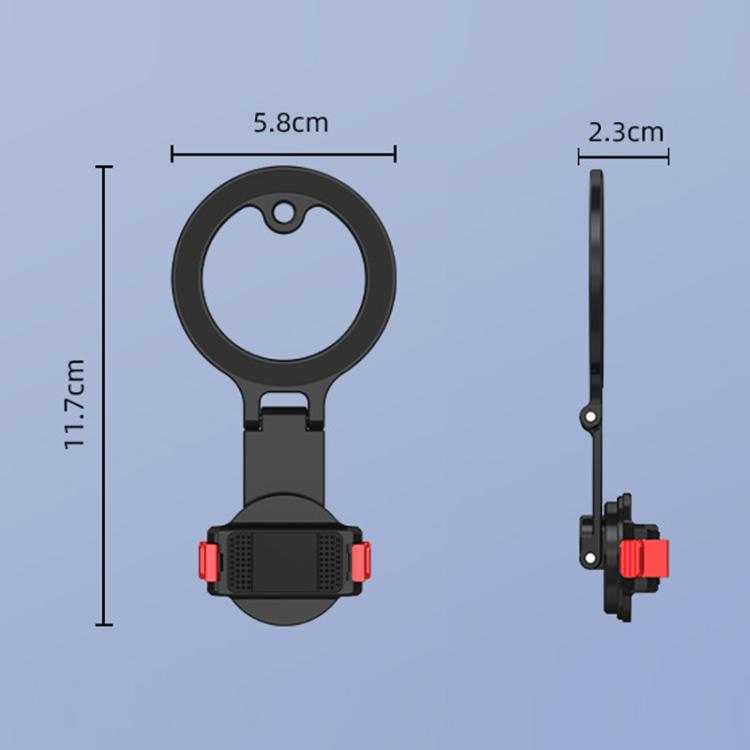 For DJI Osmo Action 6 / Nano Flymile Bidirectional Magnetic Bracket Extension Clip - AC6018