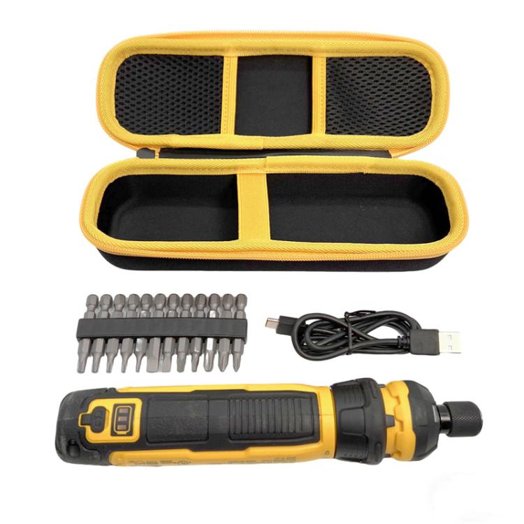 For Dewalt DWHT66719 Electric Screwdriver Storage Bag Screwdriver Accessories Organizer Pouch - Black