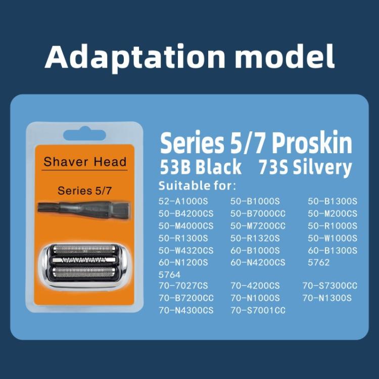 73S Replacement Blade For Braun Series 5 & 7 Shavers 52-A1000S, 50-B4200CS, 70-7027CS, 70-B7200CC