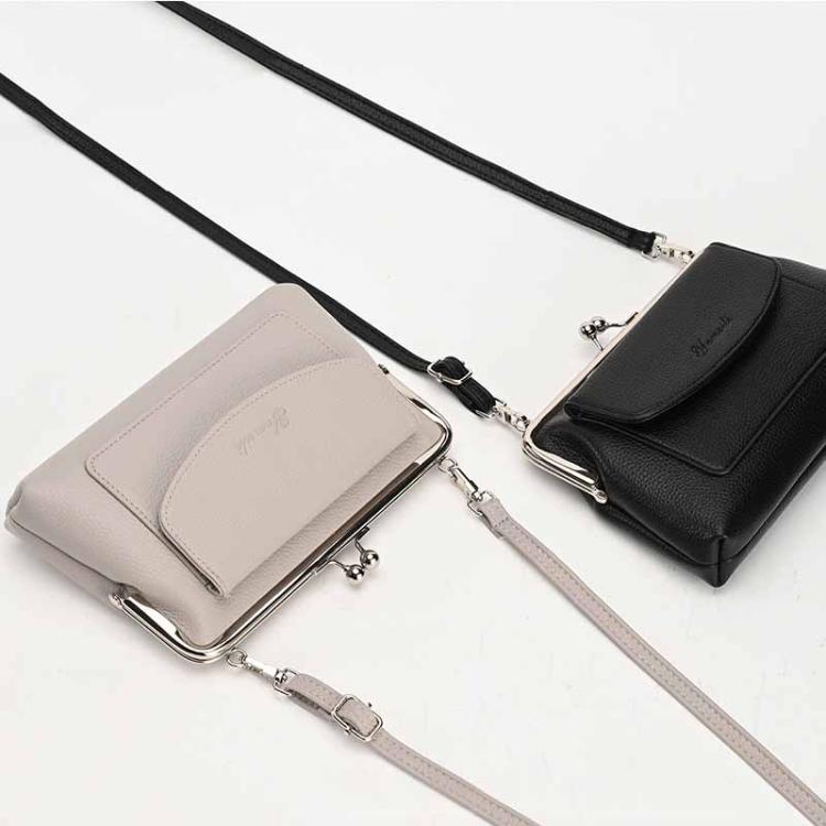Yameili Women's Large Capacity Crossbody Phone Bag Stylish PU Leather Shoulder Purse Coin Pouch
