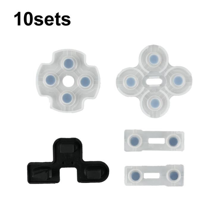 For PS2 10sets Gamepad Conductive Rubber Button Soft Pad