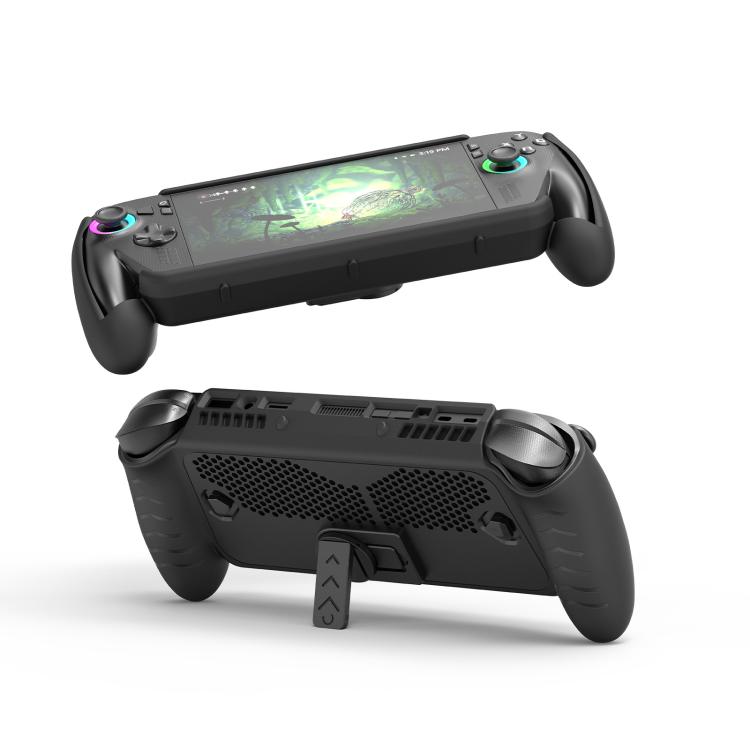 JYS TPU Protective Case for ASUS ROG Xbox Ally / X Console with Kickstand - Black