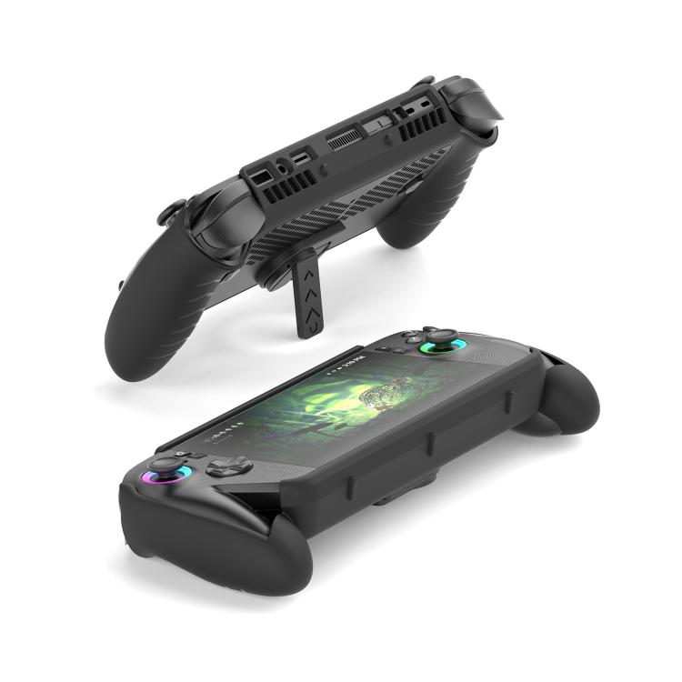 JYS TPU Protective Case for ASUS ROG Xbox Ally / X Console with Kickstand - Black