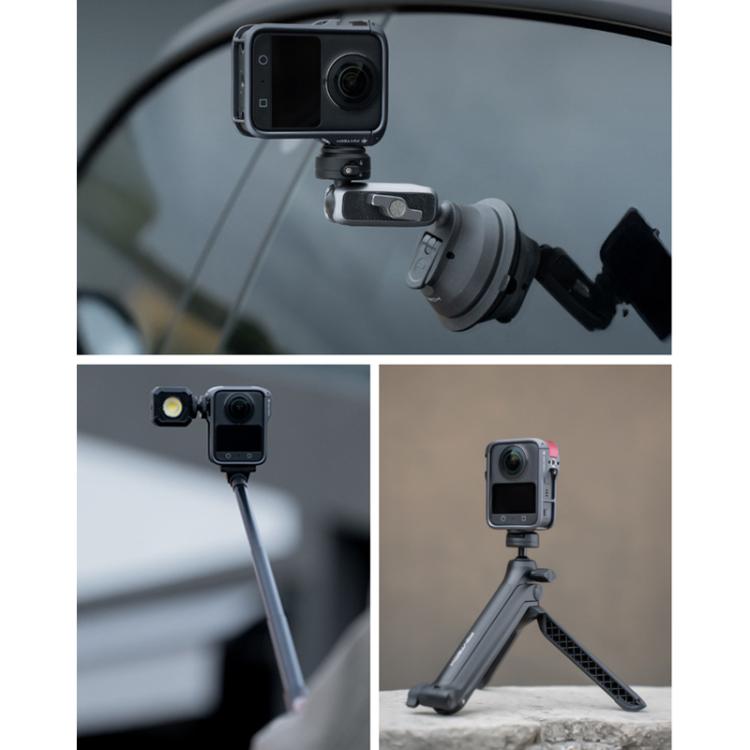 For DJI Osmo 360 PGYTECH Panoramic Camera Metal Cage Protective Extended Frame - P-63B-010