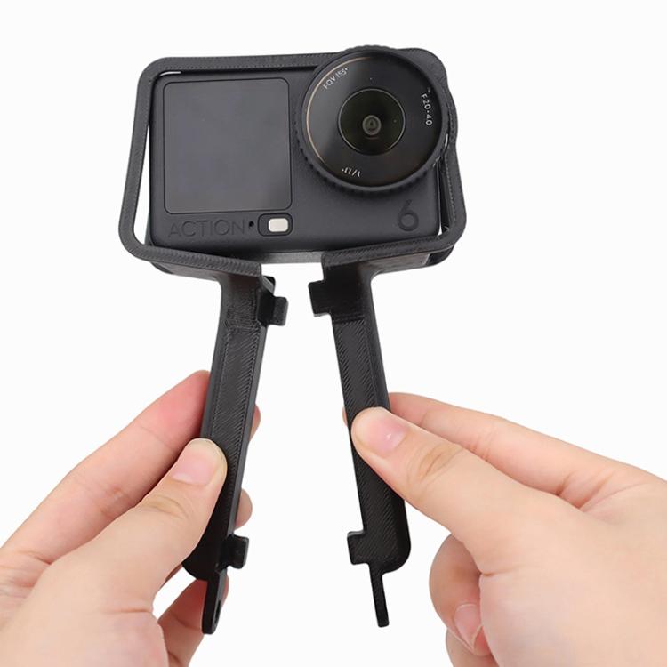 For DJI Osmo Action 6 CQT Handheld Expanded Shooting Bracket Sports Camera Photography Fixed Grip Accessories