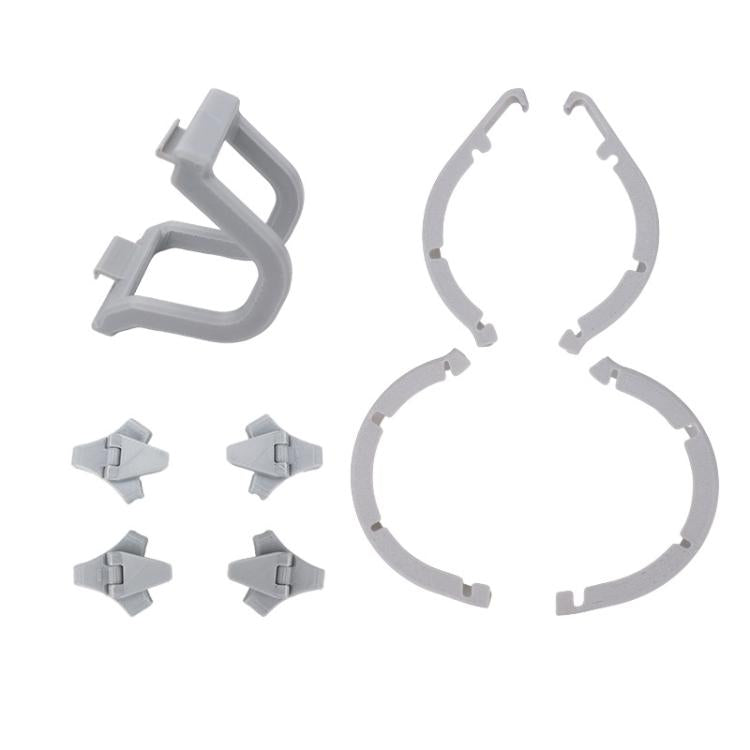For DJI Neo 2 CQT 9pcs /Set Fuselage Crash Kit, Bumper+Protective Cover+Folding Kickstand