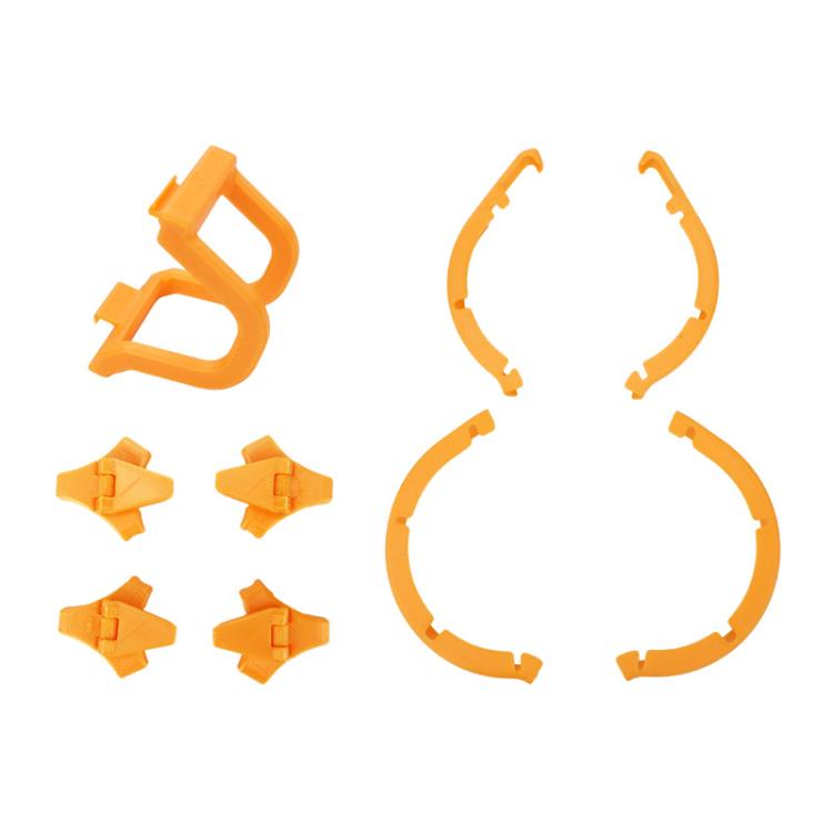 For DJI Neo 2 CQT 9pcs /Set Fuselage Crash Kit, Bumper+Protective Cover+Folding Kickstand