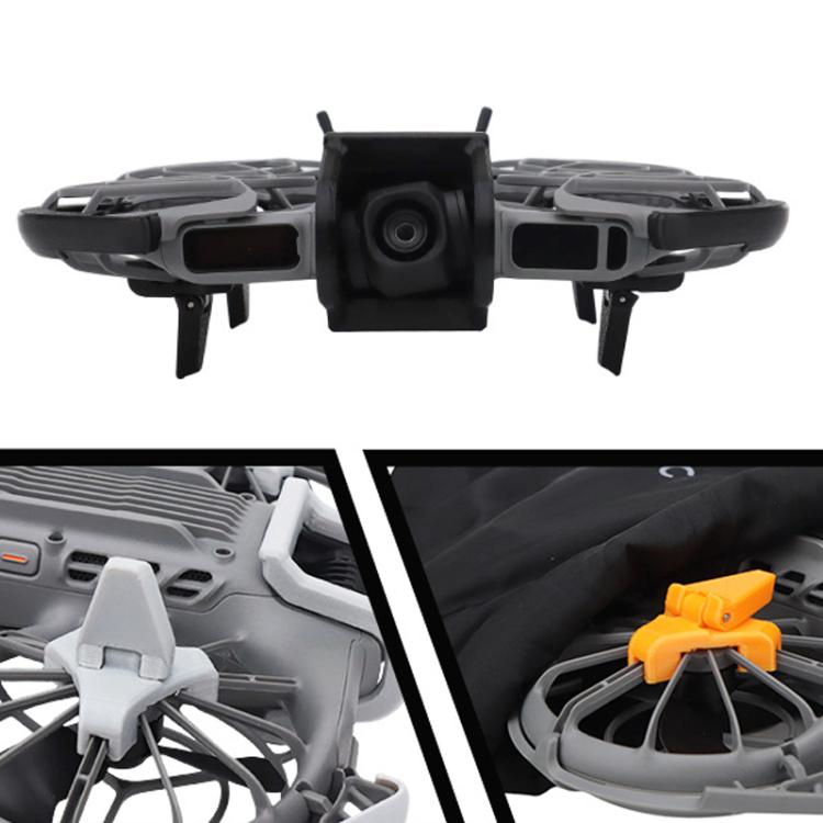 For DJI Neo 2 CQT 9pcs /Set Fuselage Crash Kit, Bumper+Protective Cover+Folding Kickstand