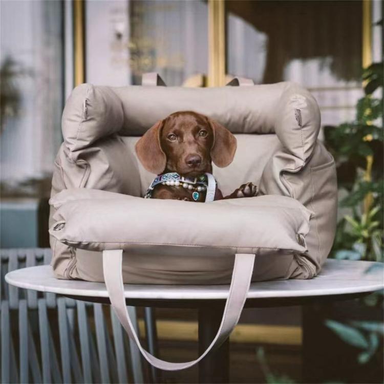 Car Seat Removable Washable PU Waterproof Chew-resistant Pet Bed, Size: 50x45x40cm