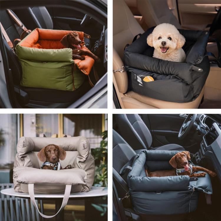 Car Seat Removable Washable PU Waterproof Chew-resistant Pet Bed, Size: 50x45x40cm