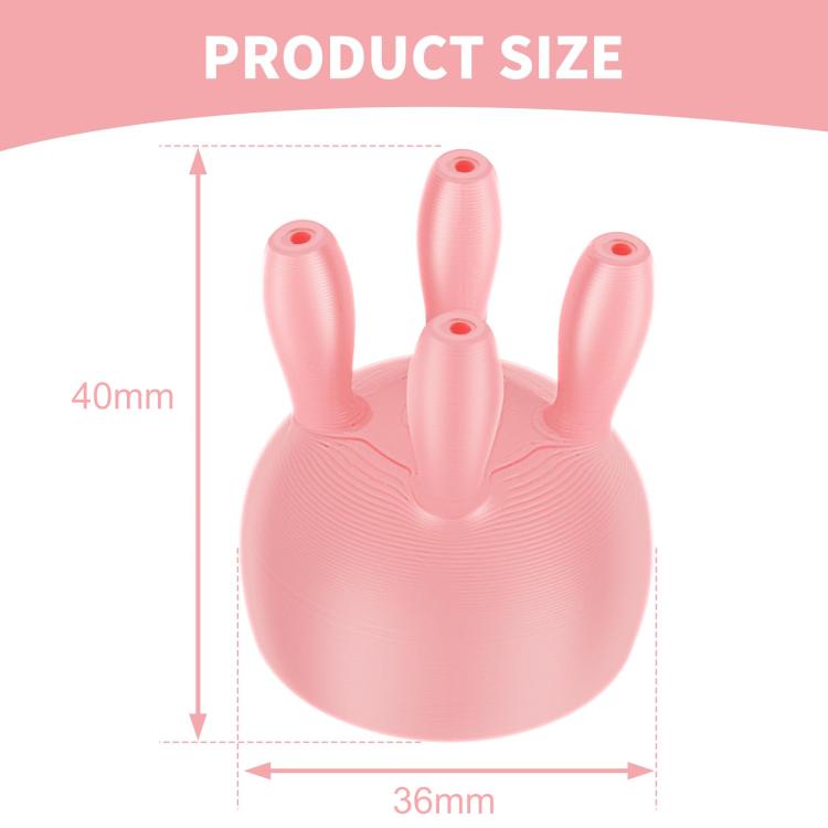 3pcs Reusable Spill-Proof Milk Carton Lid - Pink