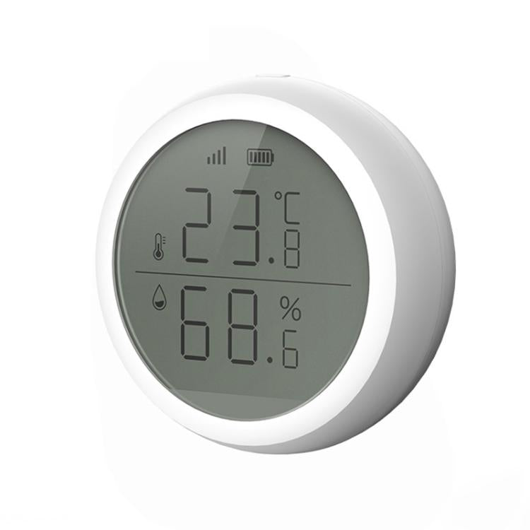 Tuya Smart ZigBee Sensor Smart Temperature Humidity Detector - White