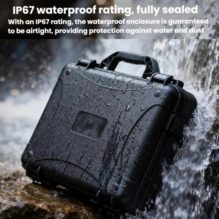 For ANTIGRAVITY A1 Drone Storage Bag Handheld Hard Shell Waterproof Pressure Resistant Case - Black