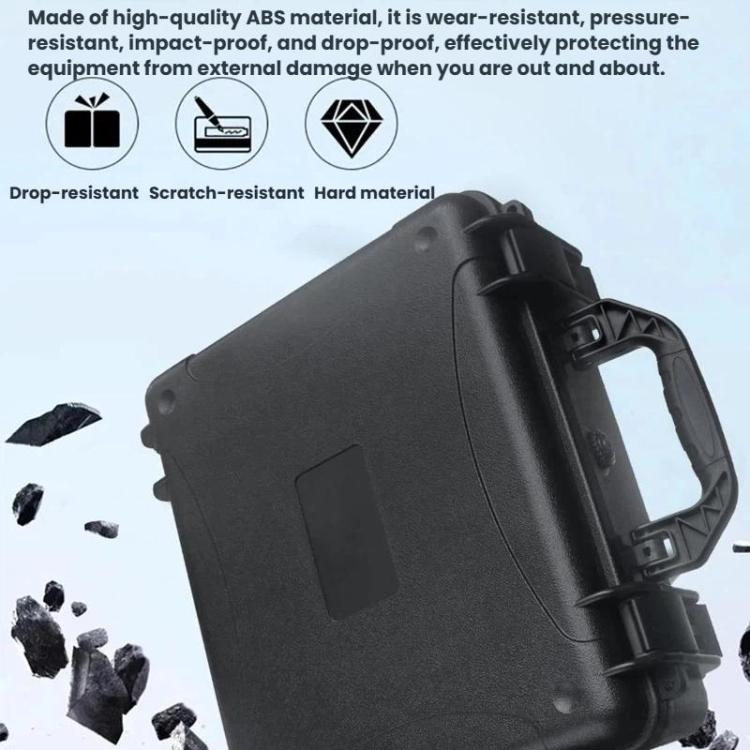 For ANTIGRAVITY A1 Drone Storage Bag Handheld Hard Shell Waterproof Pressure Resistant Case - Black