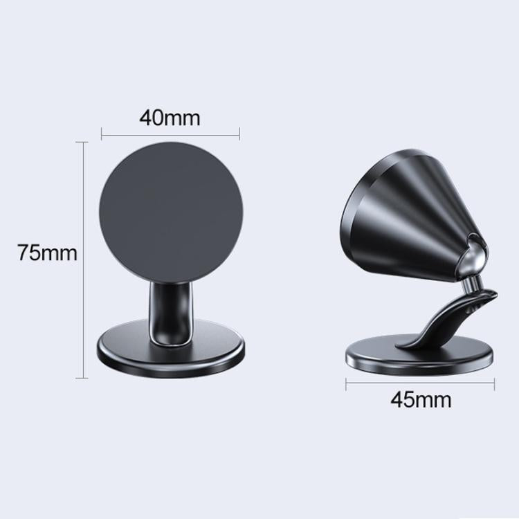 Car Dashboard Magnetic Navigation Folding Rotating Phone Holder - D63
