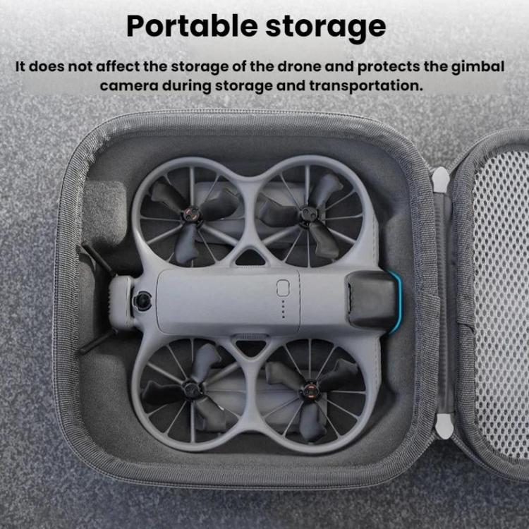 For DJI Neo 2 Flymile Drone Dustproof Lens Cap - Translucent Black